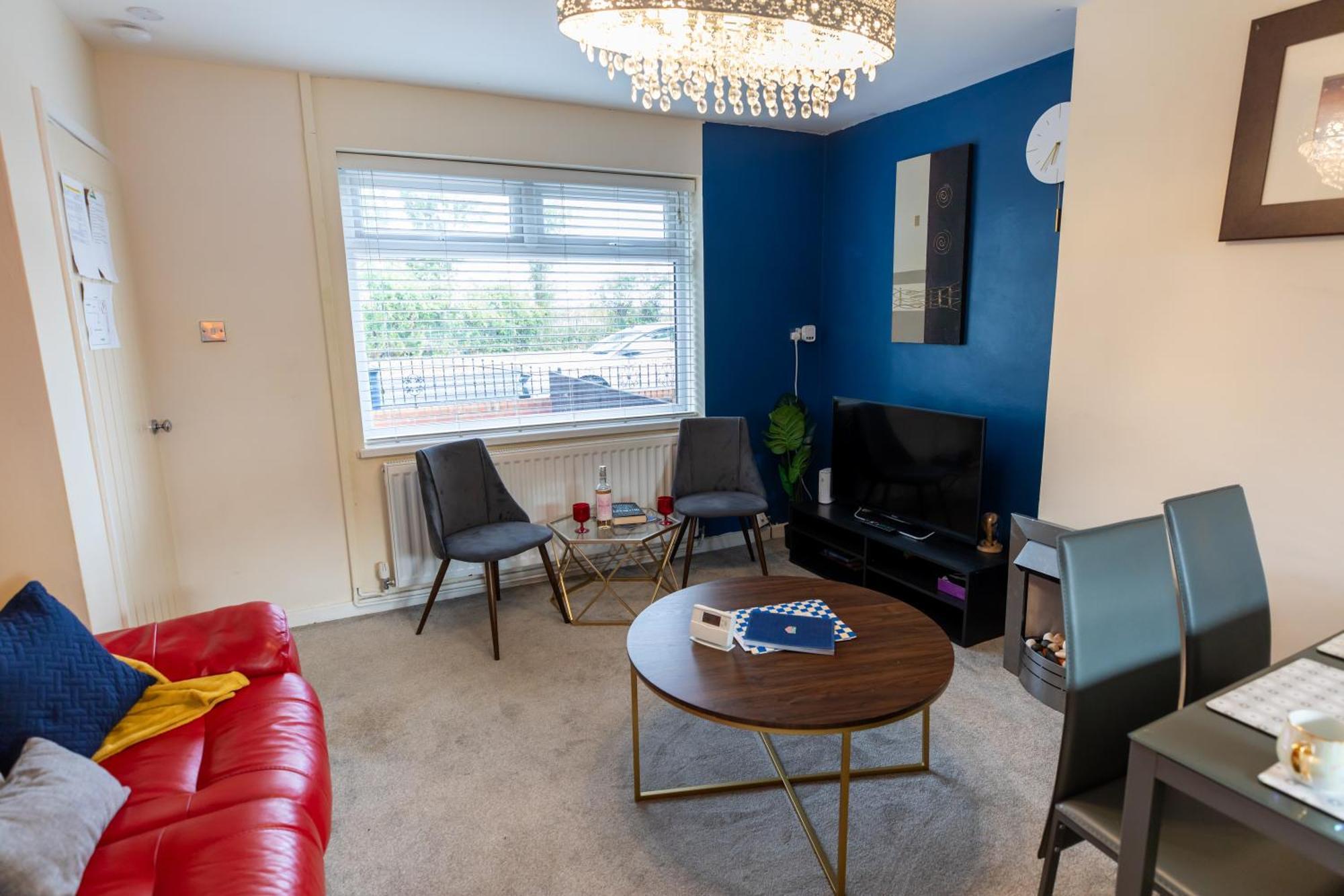 Og Stays Ii- 3Bedroom House Near Nissan & Stadium, Free Parking Sunderland  Kültér fotó